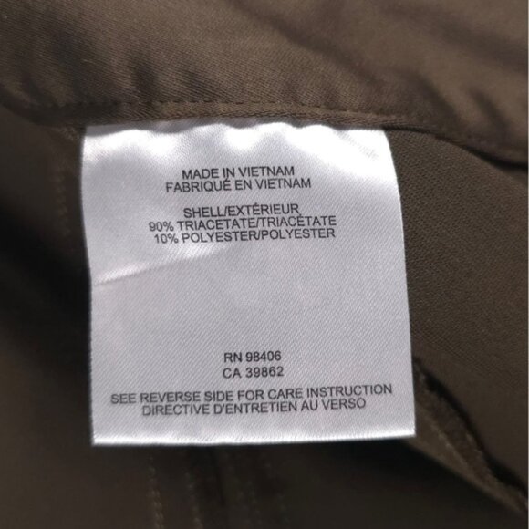 theory HANNON B/SPLENDOR Cargo Pants Tapered Satin F1009210 Size 8 - Picture 12 of 12